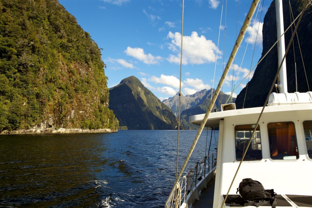 Breaksea Girl in Doubtful sound